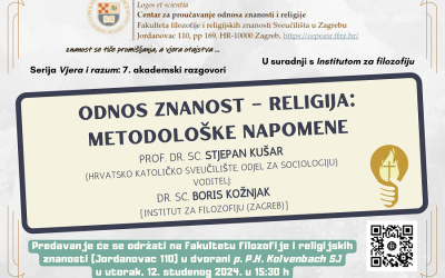 Odnos znanost – religija: metodološke napomene